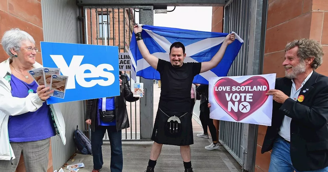 Scotland's 2014 independence referendum in pictures 10 years on from historic vote