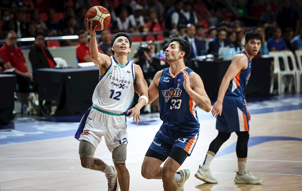 Alec Stockton keeps Converge's playoff hopes alive after double-double showing vs. Meralco