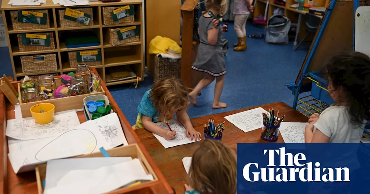 Labor urged to commit to universal childcare after report finds many children miss out on critical learning