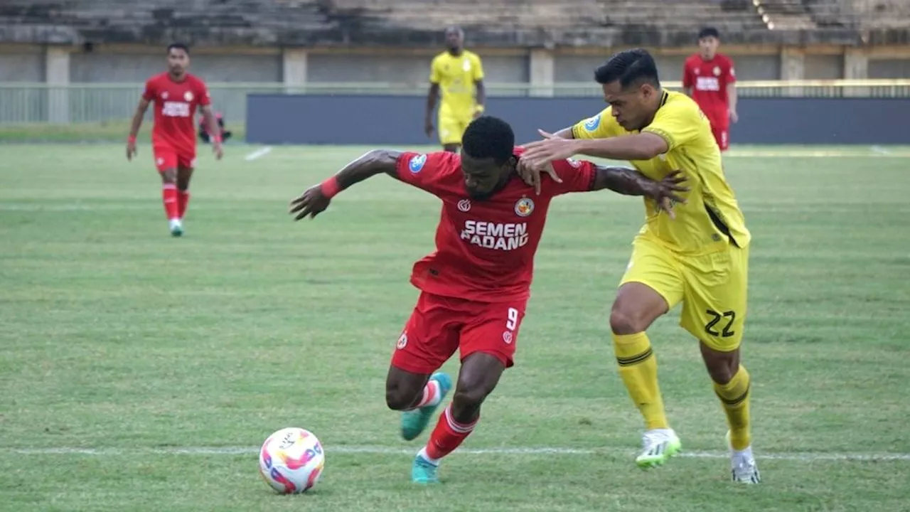 Gagal Optimalkan Peluang, Semen Padang Dibungkam Barito 1-2