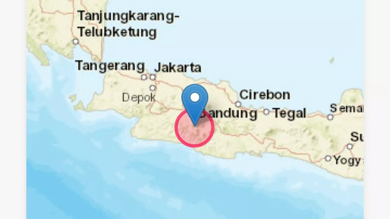 Gempa Garut M 5,0 Terasa di Sejumlah Daerah di Jabar