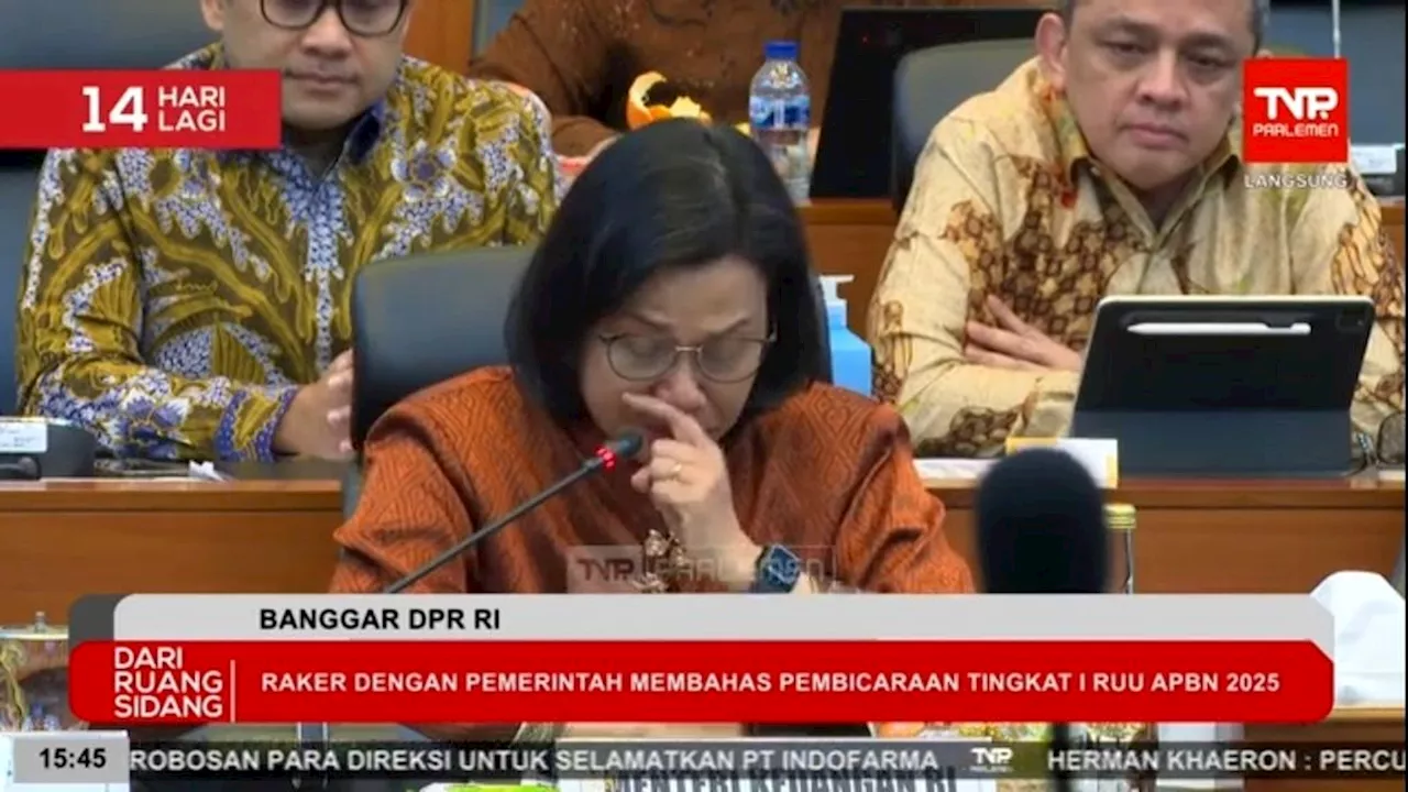 Sinyal Kuat di Balik Tangisan ”Perpisahan” Sri Mulyani