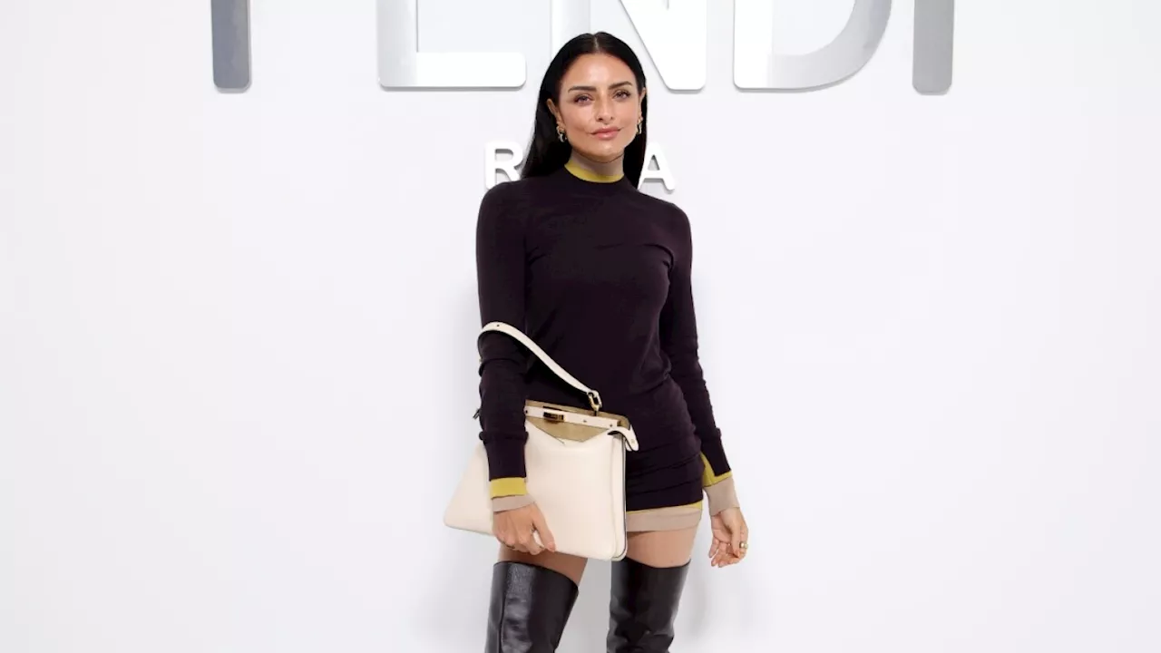 Fendi abre la Semana de la Moda en Milán y Aislinn Derbez estuvo en la front row