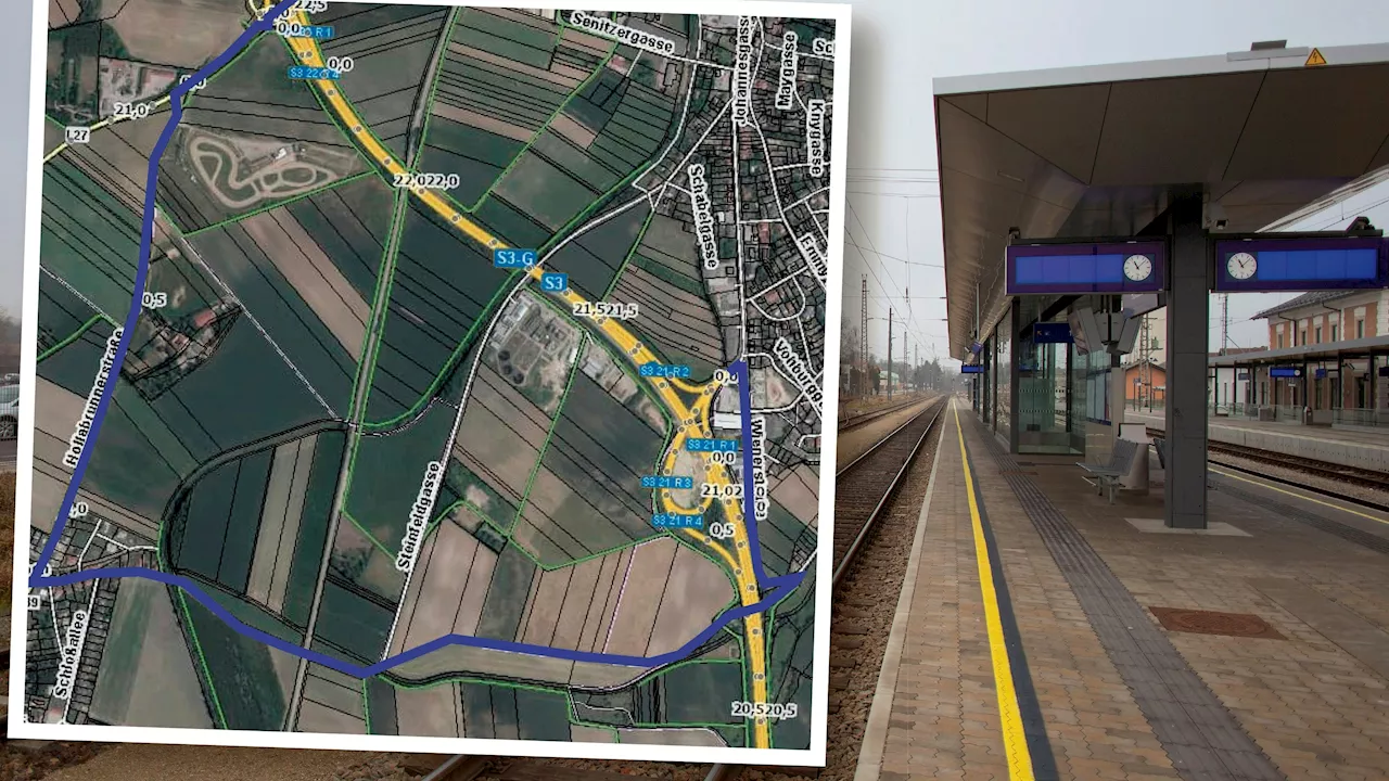 Kein Schienenersatzverkehr - Wichtige Verkehrsrouten im Weinviertel gesperrt