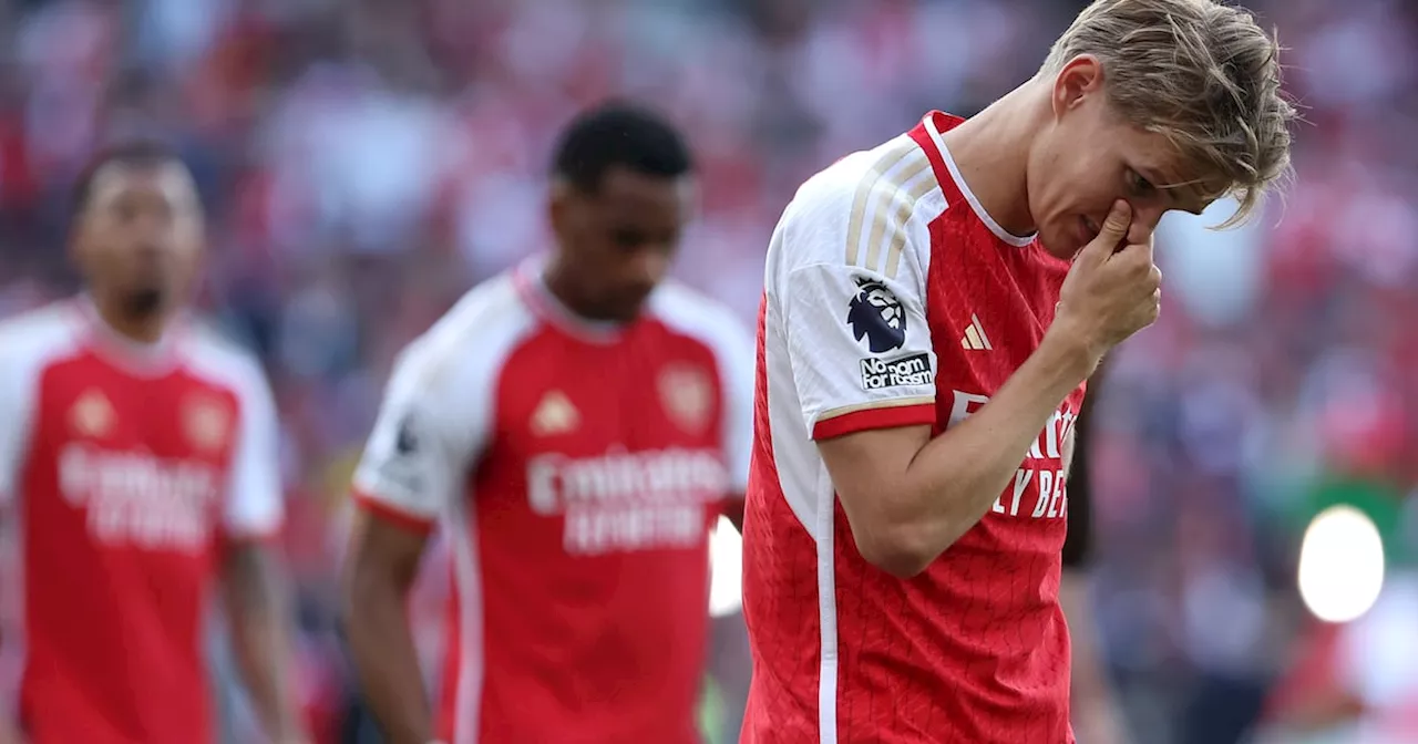 Martin Ødegaard out ‘for a while’ with ankle injury, Mikel Arteta confirms