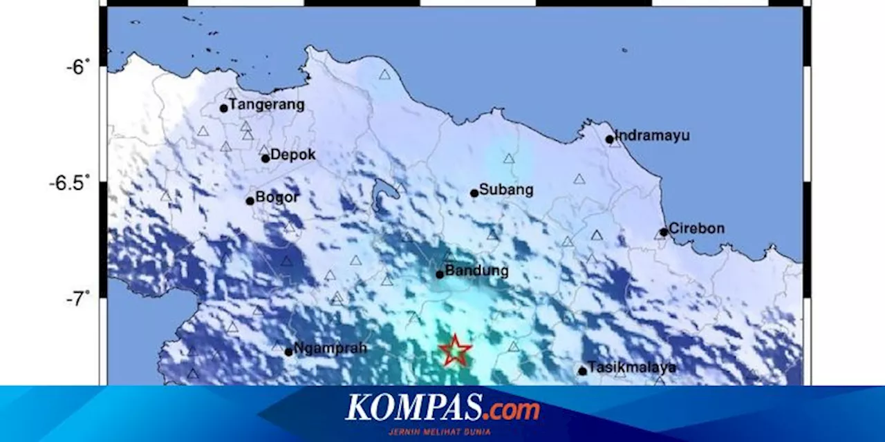 Analisis Gempa M 4,9 Bandung Hari Ini: Dipicu Sesar Garsela, Terjadi Banyak Gempa Susulan