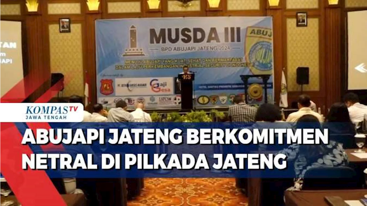 ABUJAPI Jateng Berkomitmen Netral di Pilkada Jateng