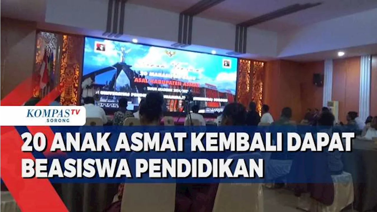 Bupati Asmat Serahkan 20 Siswa untuk Pendidikan Guru