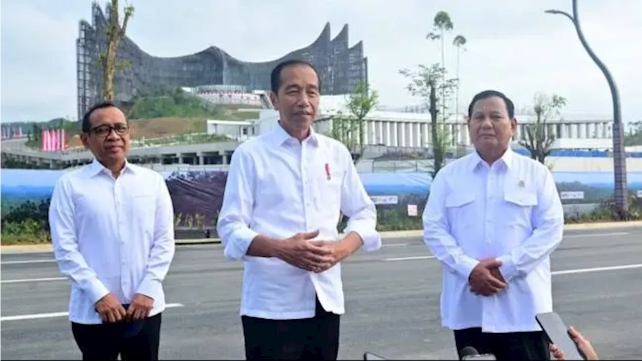 Jokowi soal Keppres IKN: Yang Tanda Tangan Bisa Saya, Bisa Pak Prabowo Subianto