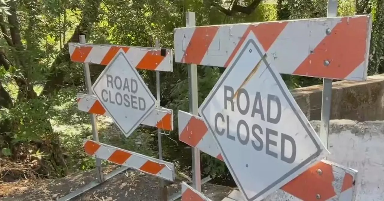 Evacuation route in Sonoma County blocked, leaving residents concerned