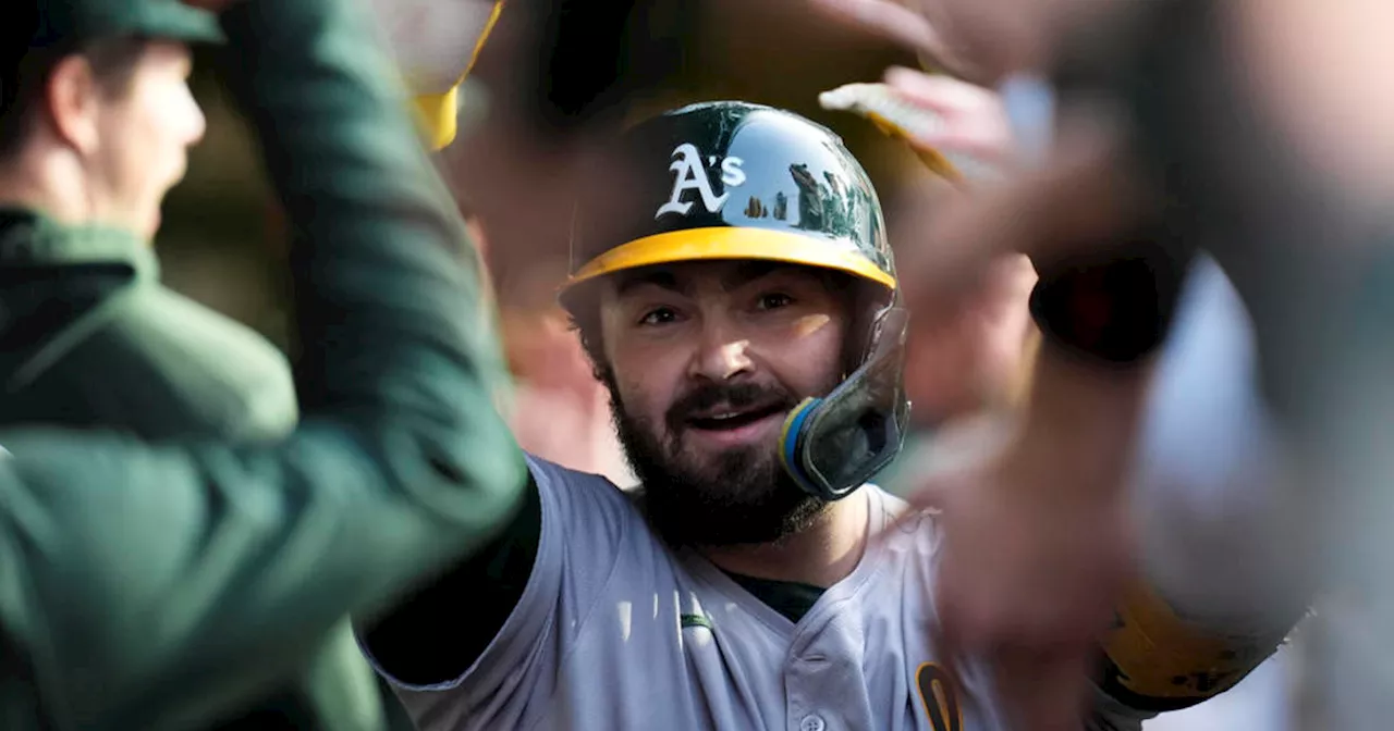 Shea Langeliers homers twice as the Oakland A's edge the Chicago Cubs 4-3