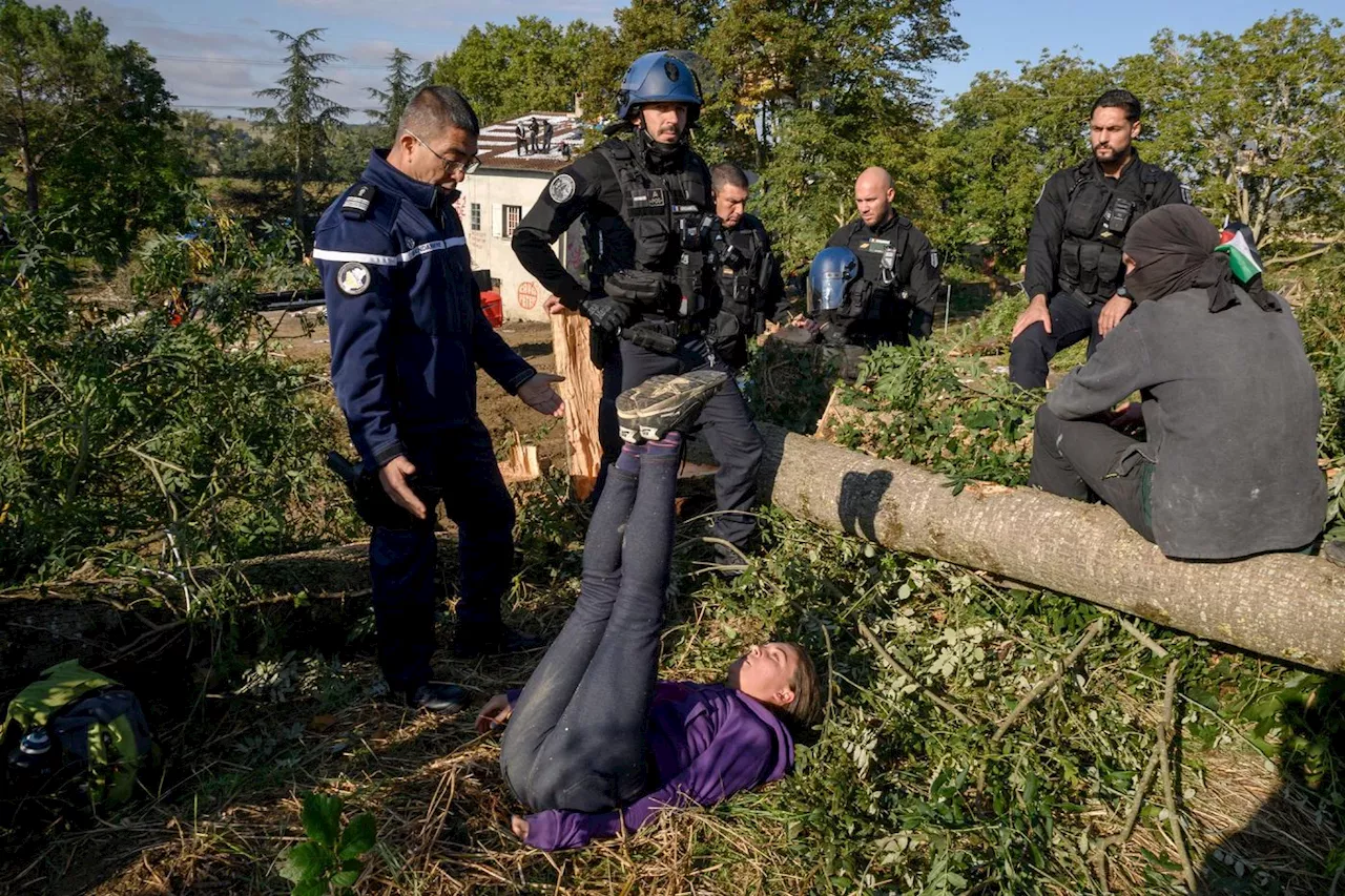 A69: les «écureuils» décrochés un par un sur le dernier bastion d'opposants