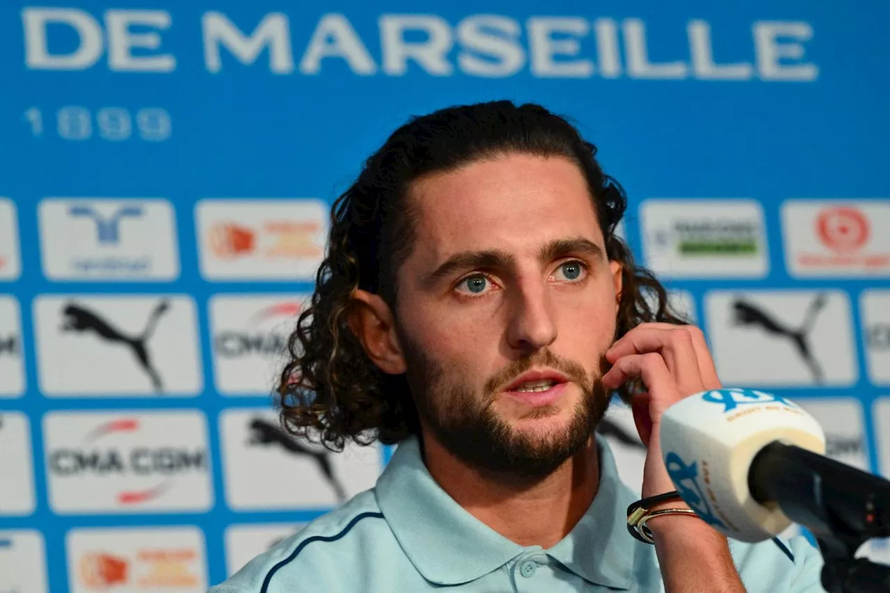 L1: Rabiot sans doute «trop juste» pour Lyon-Marseille dimanche