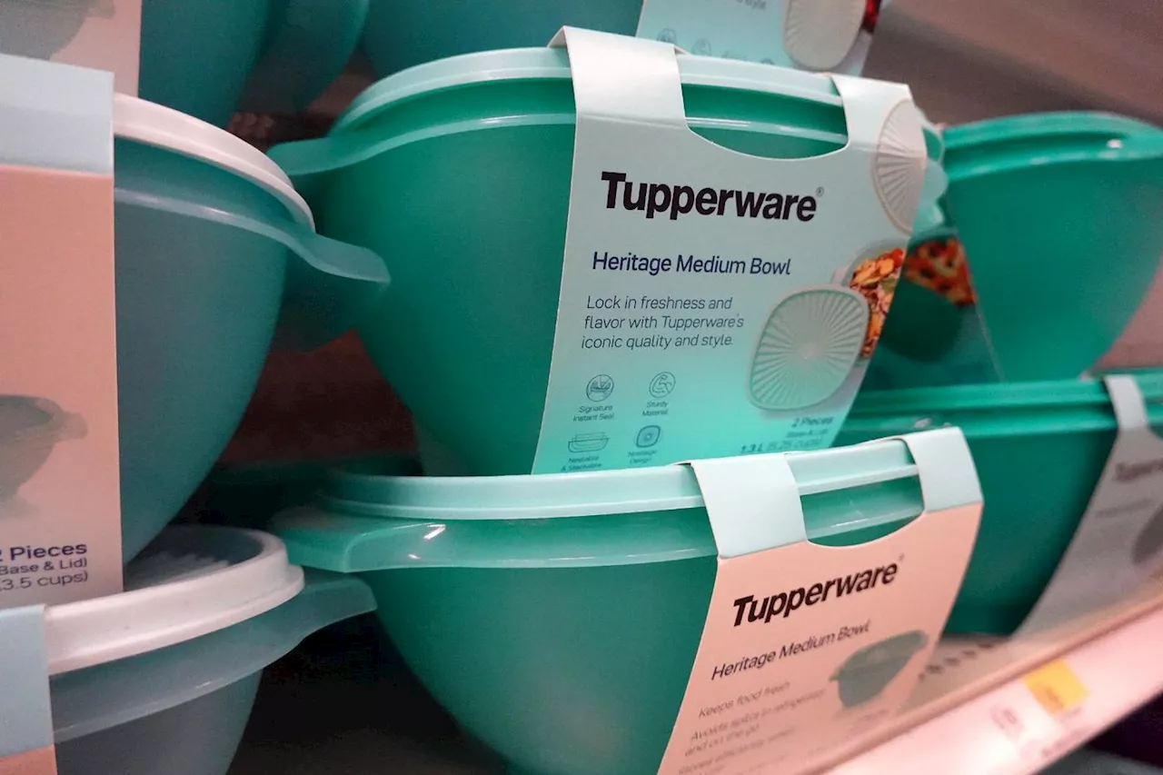 Le fabricant des emblématiques boîtes Tupperware se déclare en faillite