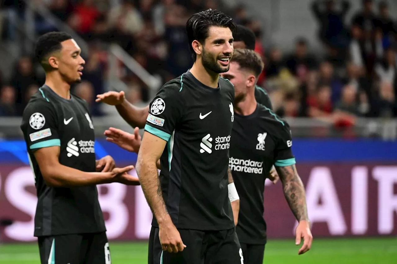 Ligue des champions: Liverpool fait perdre la tête à l'AC Milan