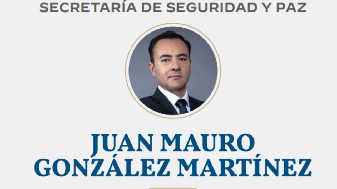 Designan a Juan Mauro como secretario de Seguridad, esposo de Sophia Huett