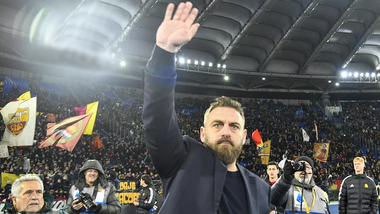 De Rossi esonerato dalla Roma dopo quattro giornate senza vittorie