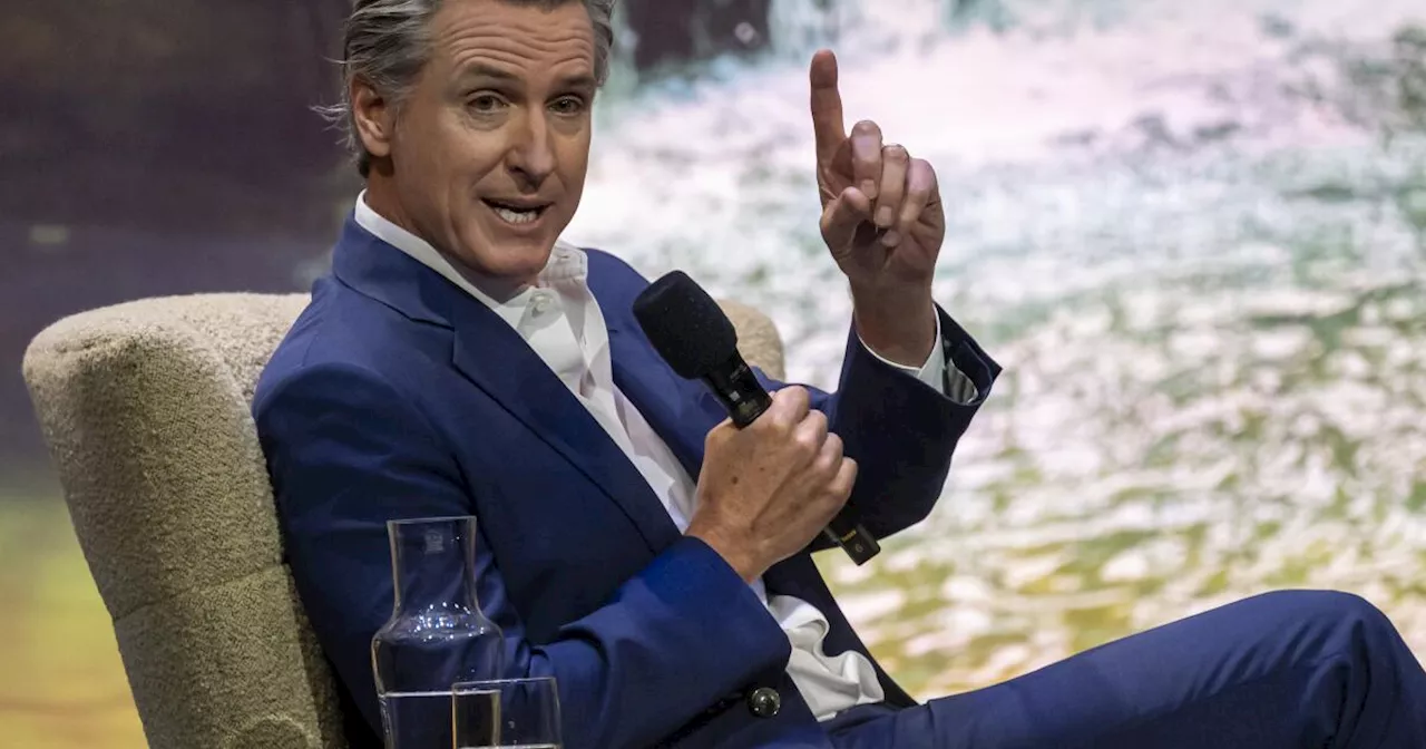 Newsom touts California economy after SpaceX, Chevron announce moves to Texas