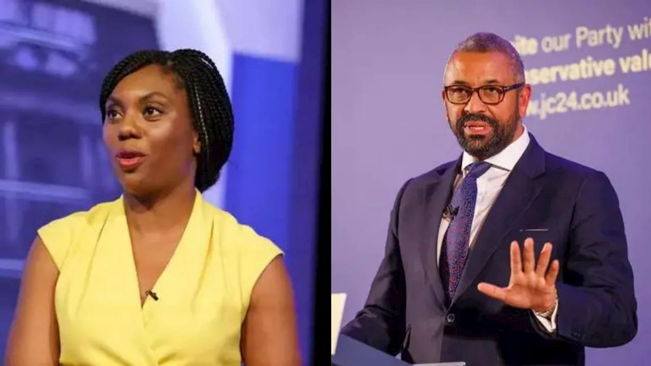 James Cleverly takes swipe at Kemi Badenoch after claims she 'became working class' while working in...