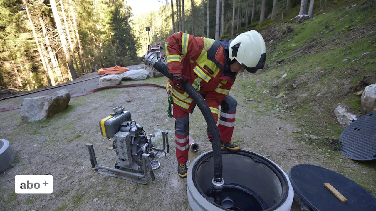 Neuer Löschwassertank beseitigt Defizit im Gebiet Riggwald