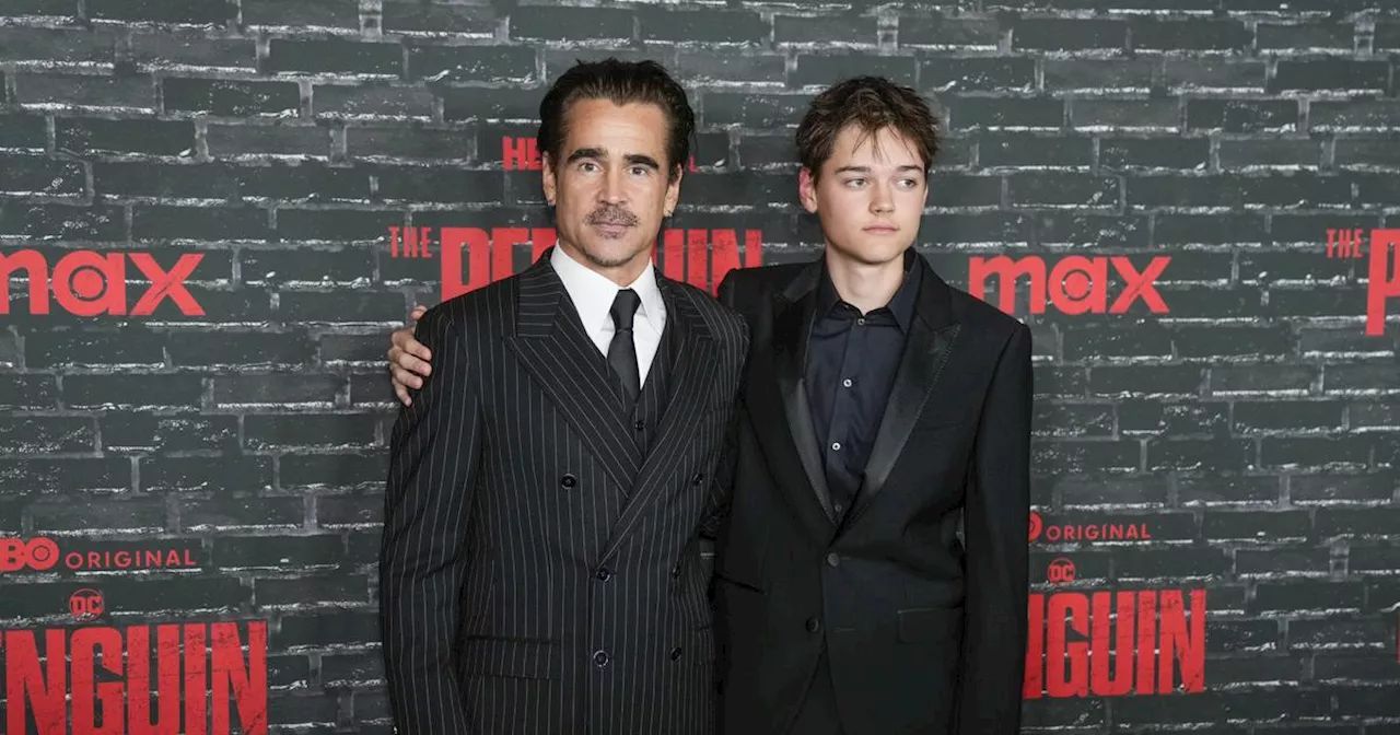 La très rare apparition de Colin Farrell avec son fils Henry, 14 ans, sur le tapis rouge de New York