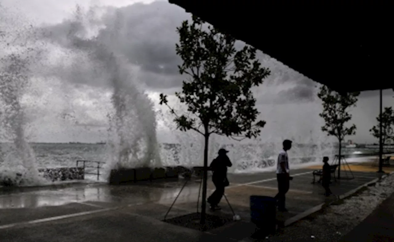 MetMalaysia: Unusual for large waves to batter Penang and Pulau Pangkor, weather warnings extended to Saturday