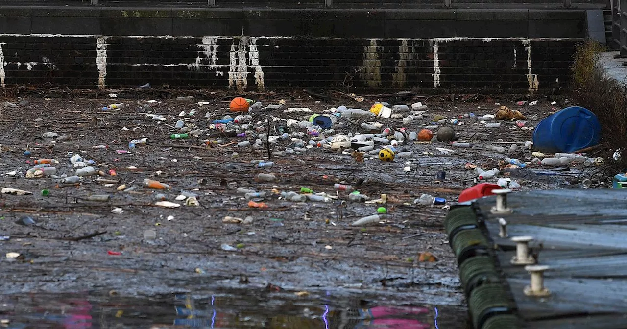 Plan Launched To Tackle Rubbish And Litter Clogging Salford’s Waterways