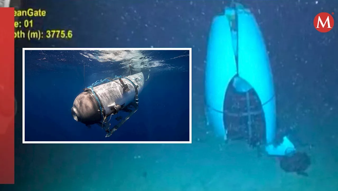 Publican VIDEO de los restos del submarino Titán que implosionó