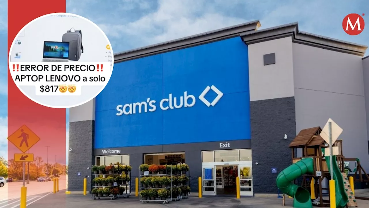 Viralizan laptop Lenovo en menos de 900 pesos en Sam’s Club; 'compre 25'