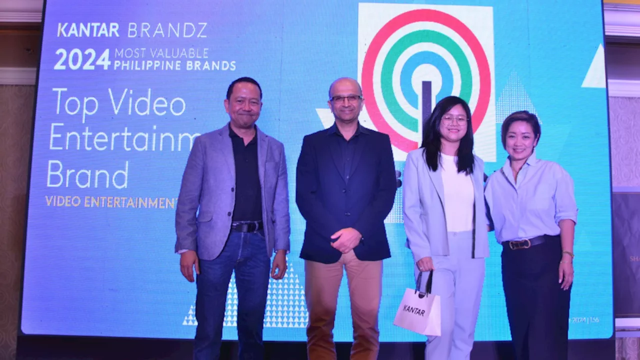 ABS-CBN Named Leading Video Entertainment Brand in Philippines