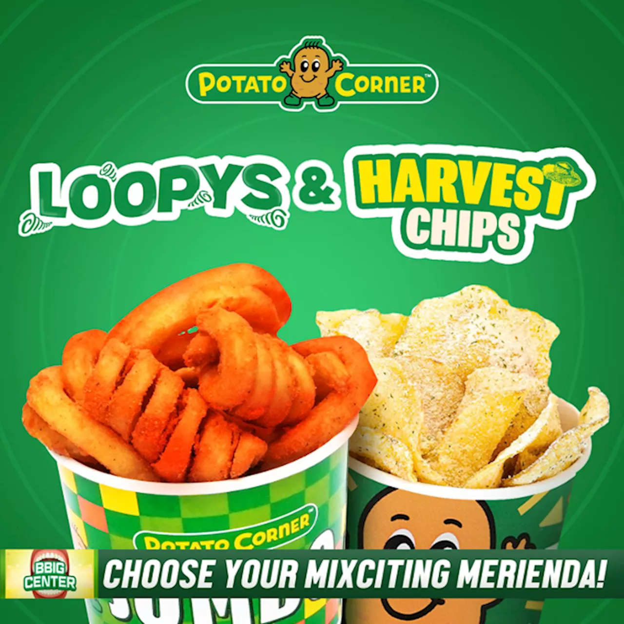 Potato Corner’s Loopys and Harvest Chips are making a Mixciting Merienda comeback