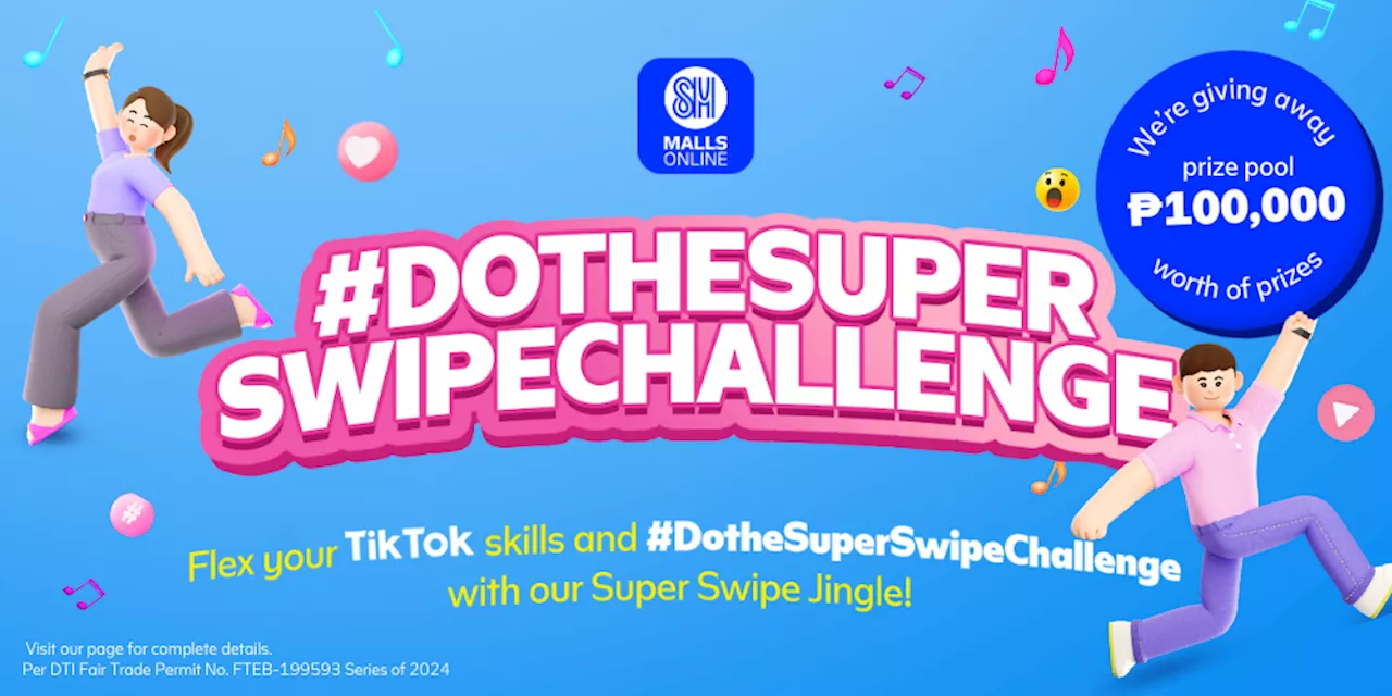 PSA: Win up to P100,000 worth of prizes when you #DotheSuperSwipeChallenge