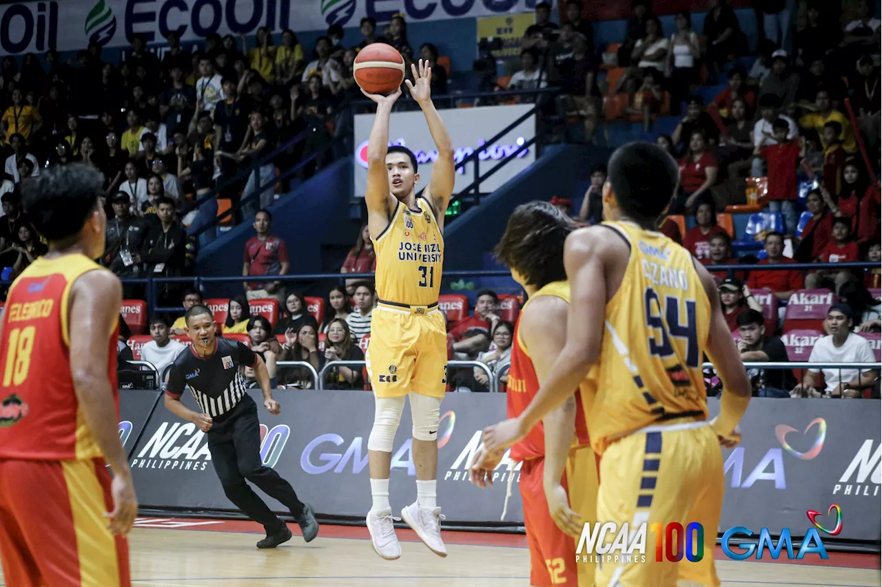 Raymundo shines as JRU stomps San Sebastian