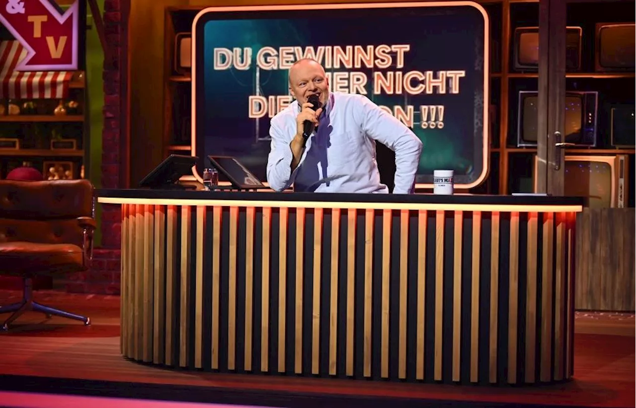 Zweikampf: Stefan Raab präsentiert erstmals neue Show – Pufpaff zieht ihn durch den Kakao