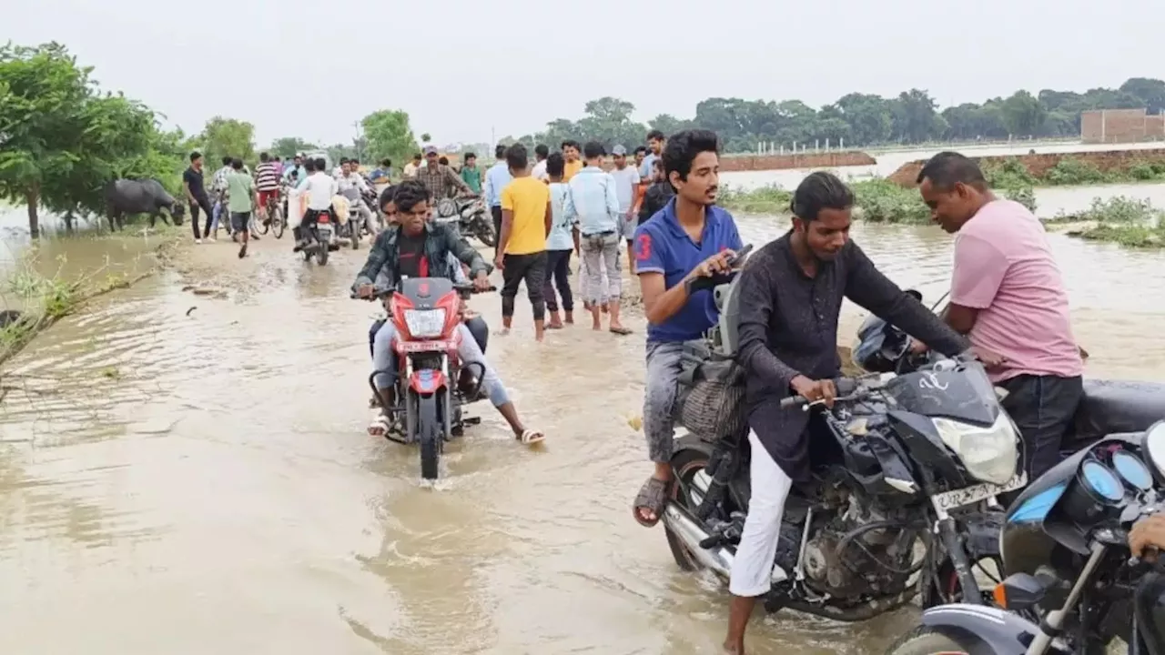 शाहजहांपुर में बाढ़ का कहर, गर्रा नदी का पानी नगर निगम ऑफिस में घुसा, बड़ी आबादी प्रभावित