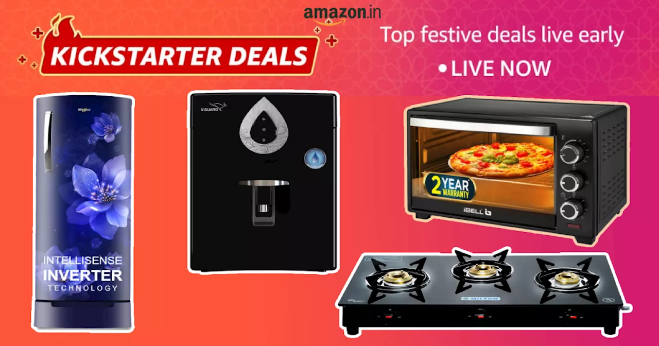 Amazon Great Indian Festival में लाइव हुई किकस्टार्टर डील, धाकड़ डिस्काउंट पर मिल रहे ये 7 Kitchen Appliances