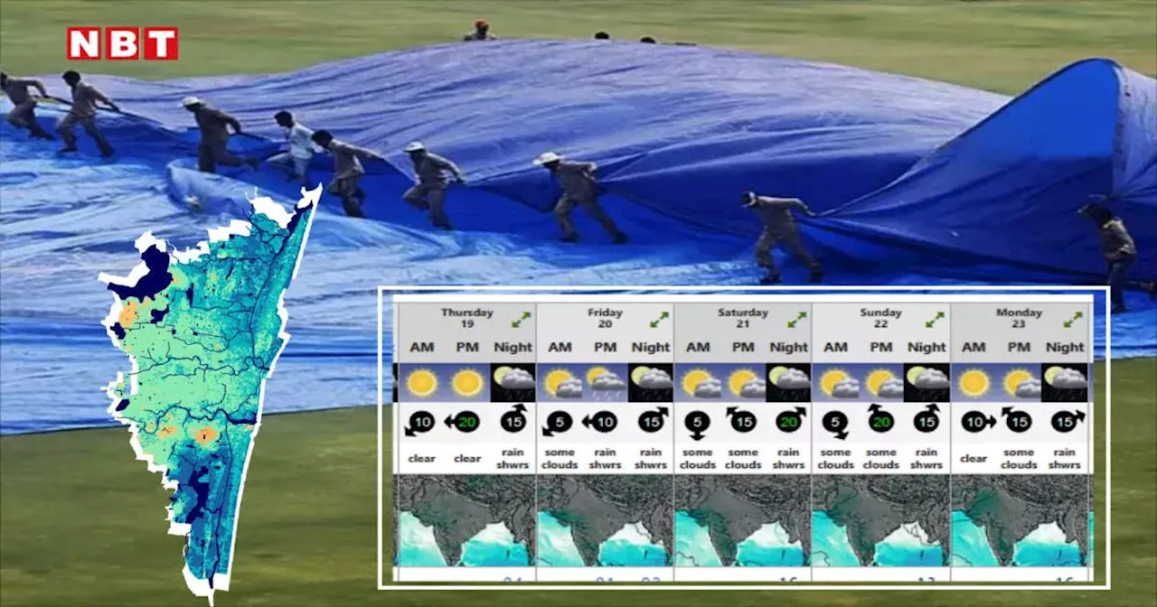 IND vs BAN Weather Update: भारत vs बांग्लादेश पहले टेस्ट में कब और कितनी बारिश? जानें चेन्नई का वेदर रिपोर्ट