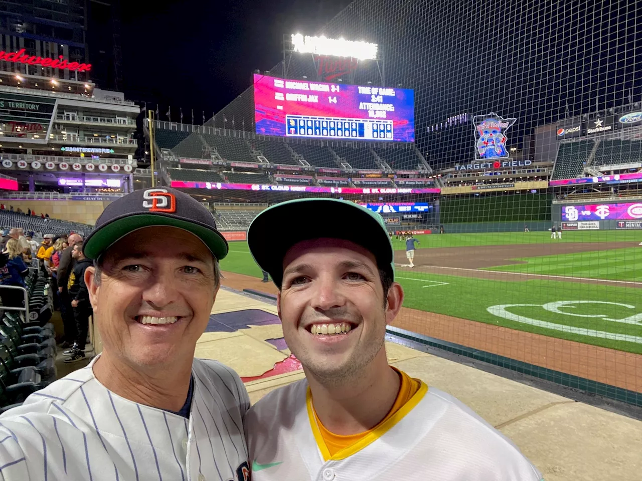 San Diego father, son complete quest, see Padres play every MLB team in every stadium