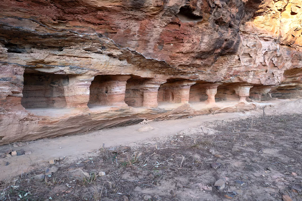 'Enigmatic' Ancient Architecture Discovered Cut Into Rocky Landscape