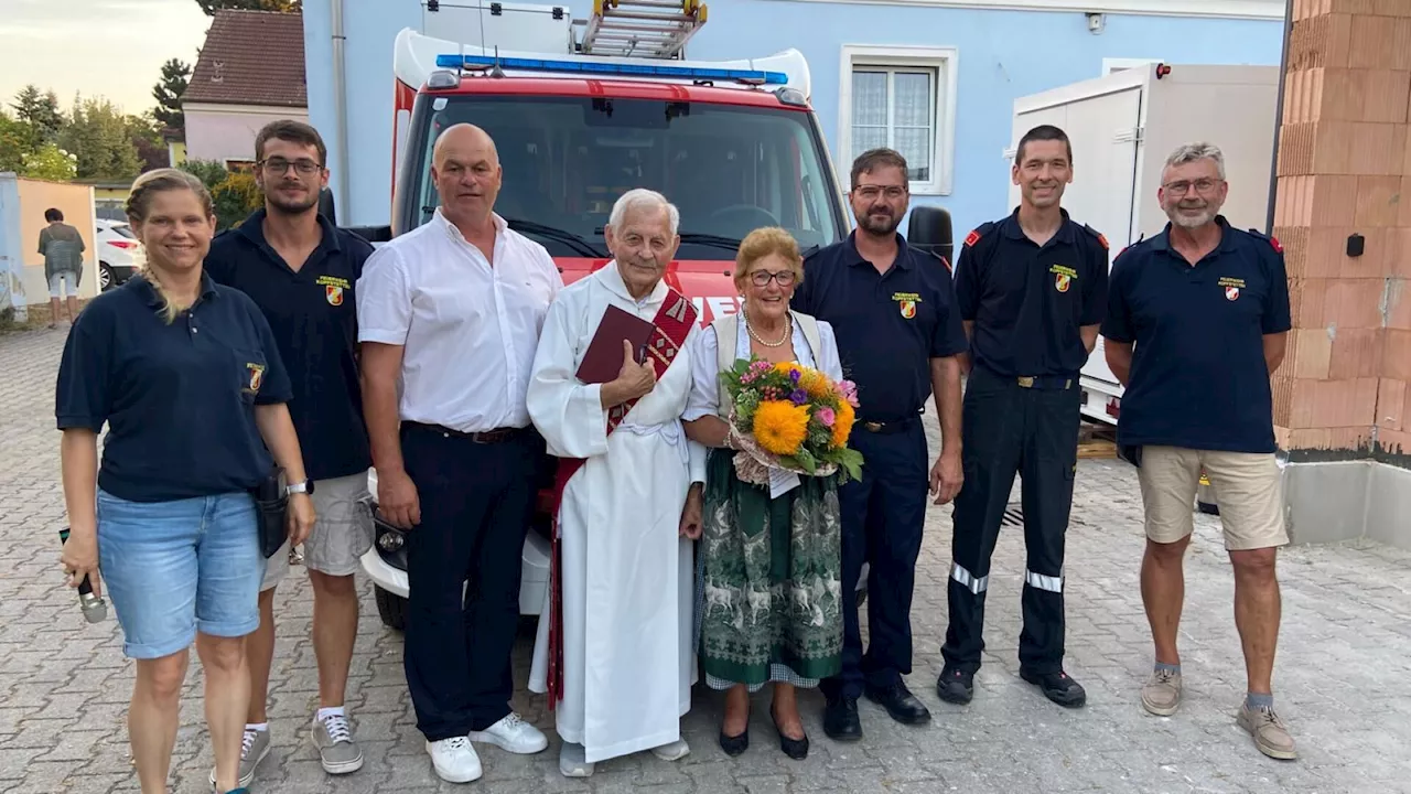 FF Kopfstetten nutzt nun neues Einsatzfahrzeug