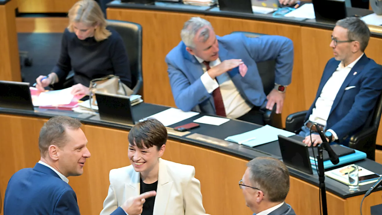 Hochwasser bringt Nationalrat Wahlkampf-Debatte