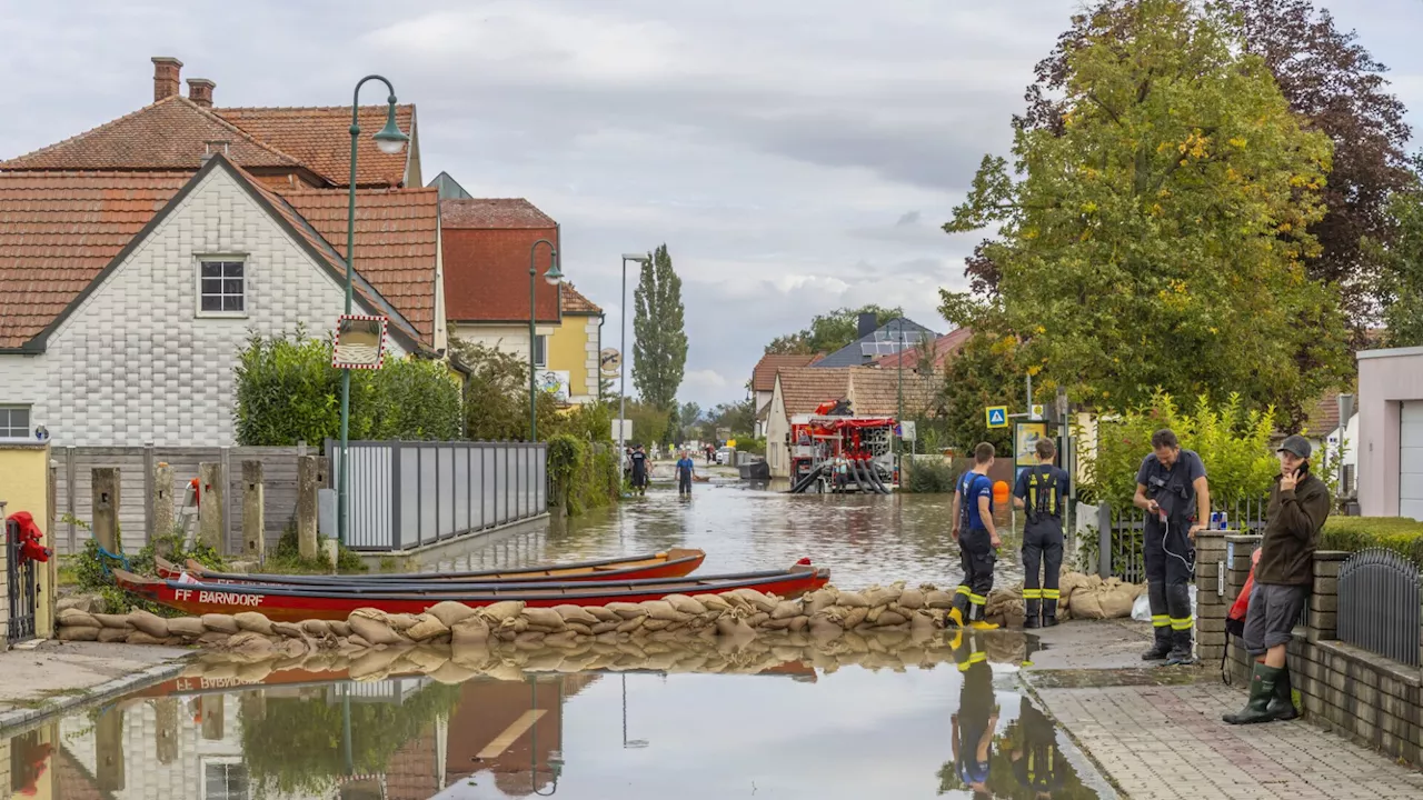 Ortschaften der Marktgemeinde Zwentendorf sind noch stark betroffen