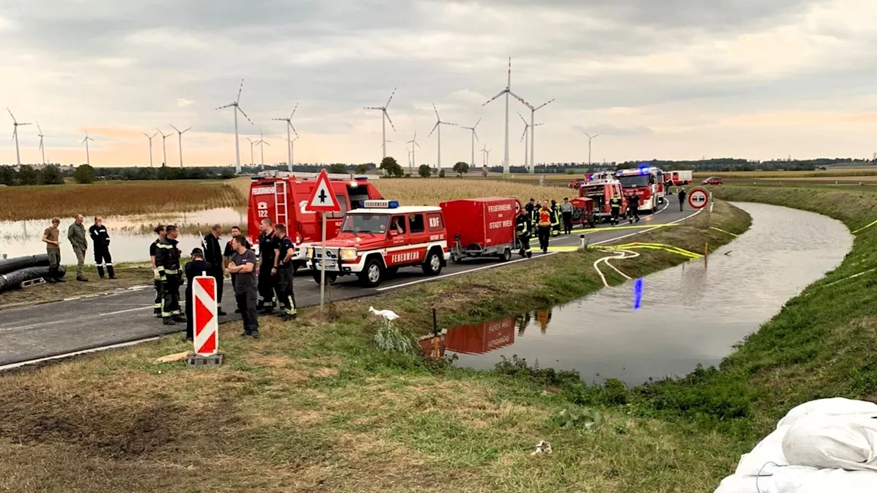 Rohrau: Großpumpe aus Wien soll für Entlastung sorgen