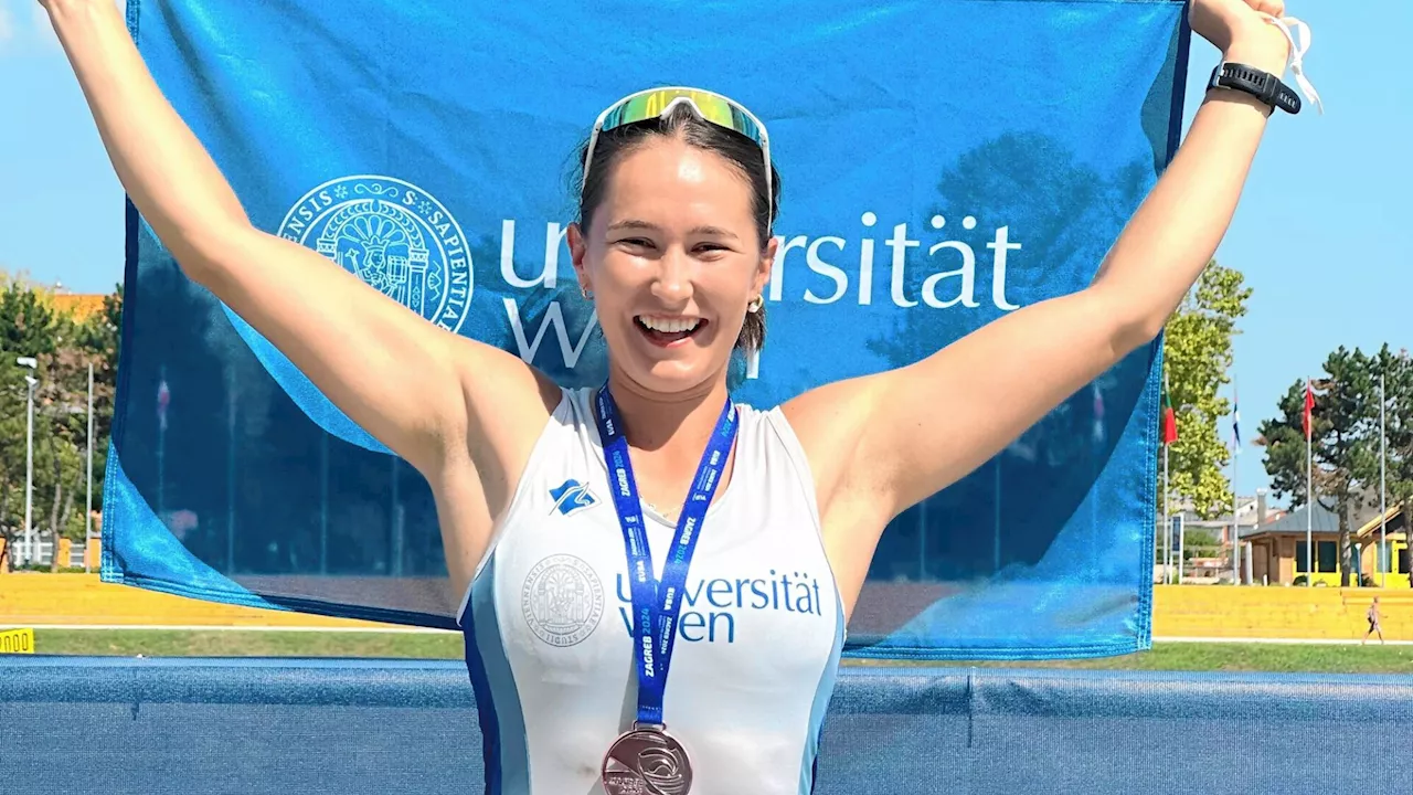 Ruder-Union-Melk-Athletin Clara Berger glänzt mit EM-Bronze