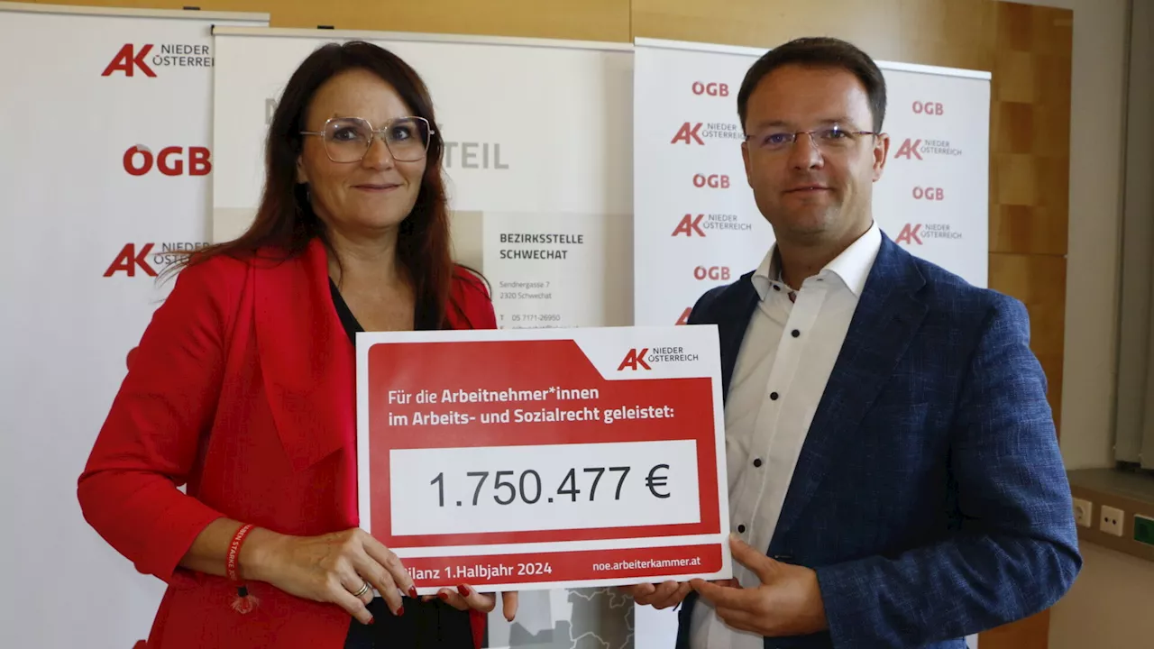 Schwechater Arbeiterkammer rückte vermehrt zur Pensionsrettung aus