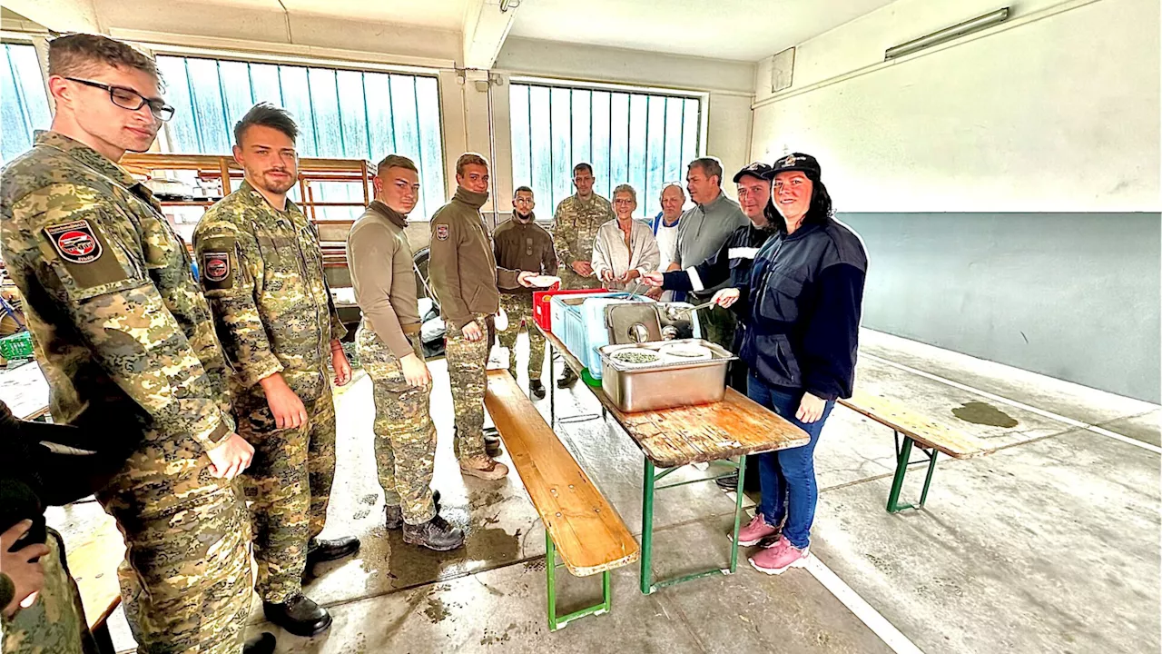 Türnitzer Pflegeheim-Team kocht fürs Bundesheer