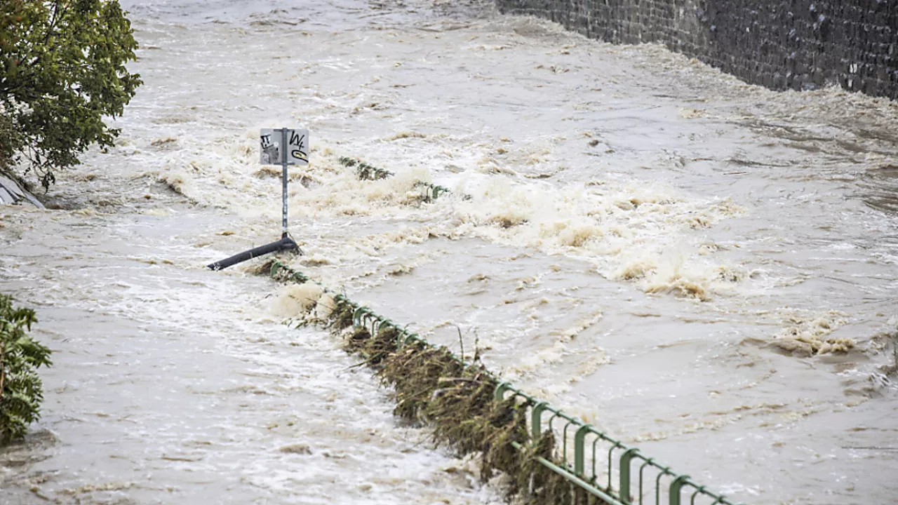 Unwetter brachten 1.000-jährliches Hochwasser am Wienfluss