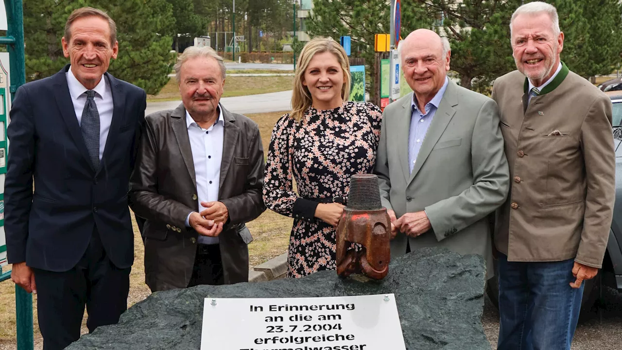 Vor 20 Jahren stieß man in Bad Erlach auf Thermalwasser