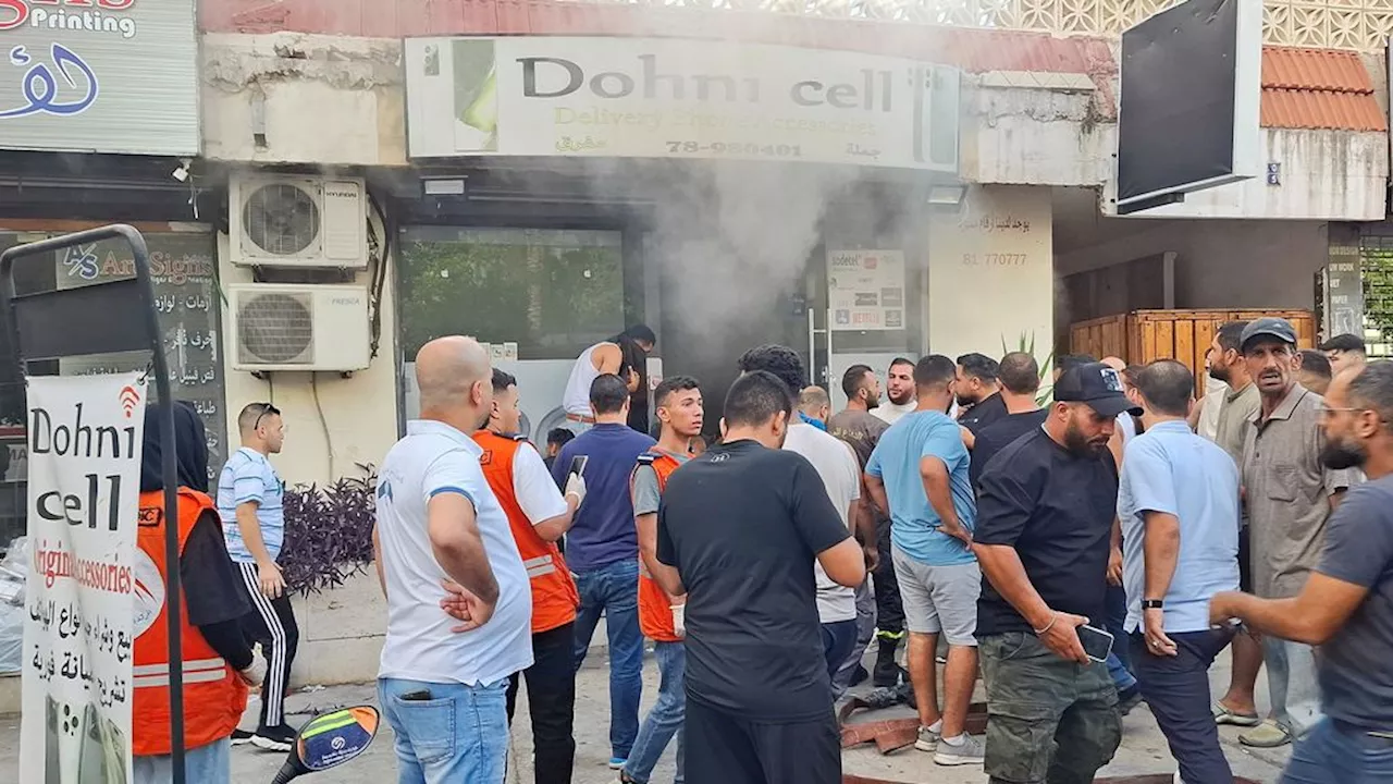 Weer exploderende apparaten in Libanon: honderden gewonden en zeker negen doden