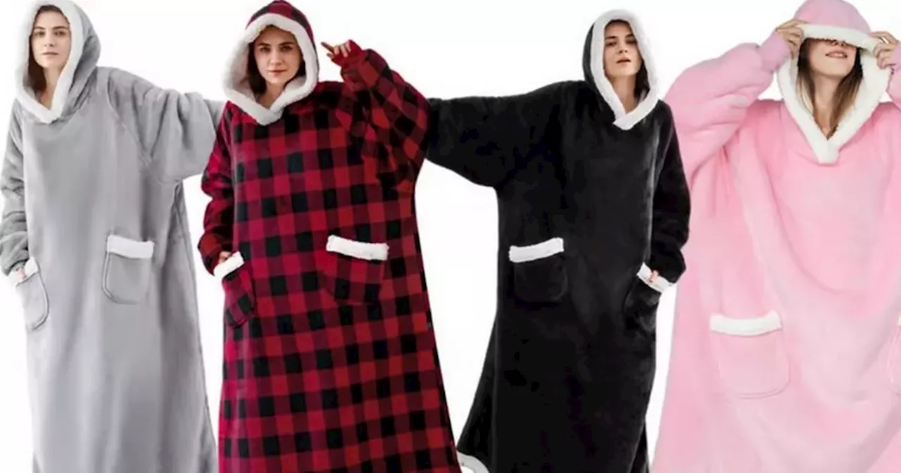 XXL hoodie blanket worth £50 now £20 'so warm' shoppers 'ditch heating'